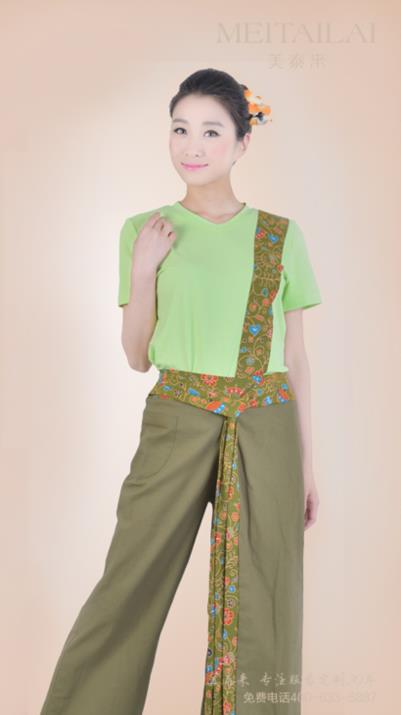 达州东南亚风情酒店服装定做