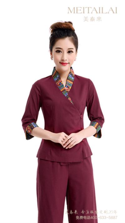 达州东南亚风情酒店服装团体定制